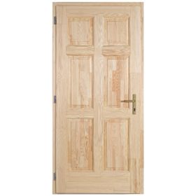 DT68 Alida 100x210 tele fa bejárati ajtó bal