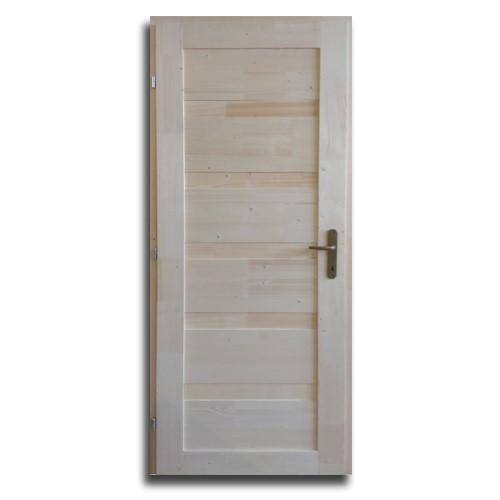 Tihany 100x210 fa beltéri ajtó P12 bal