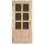 DT68 Szikra 90x210 6 üveges fa bejárati ajtó bal
