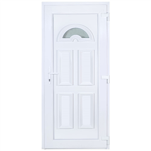 W5K Temze 100x210 1 üveges műanyag bejárati ajtó jobb