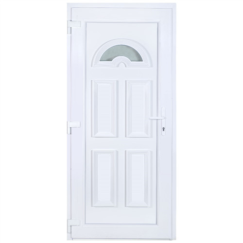 W5K Temze 100x210 1 üveges műanyag bejárati ajtó bal