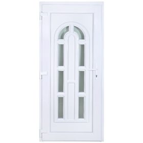   W5K Boszporusz 100x210 8 üveges műanyag bejárati ajtó bal