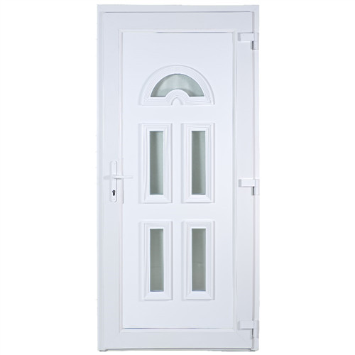 W5K Temze 100x210 5 üveges műanyag bejárati ajtó jobb