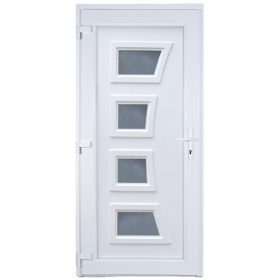 W5K Elba 100x210 műanyag bejárati ajtó bal