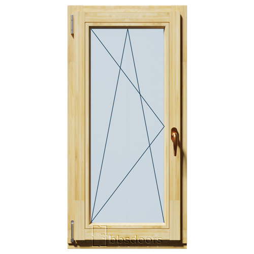 TM 60x120 Bukó-Nyíló faablak bal