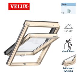   VELUX BASIC 66x118 GZL 1051B alsó kilincses tetőtéri ablak