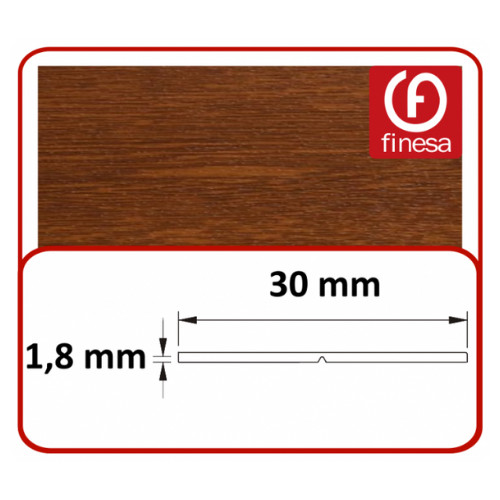 Finesa aranytölgy takaróléc 30 mm-es