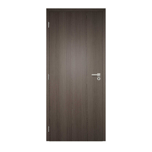 Dekorfóliás beltéri ajtó 75x210 cm, antracit tölgy színű, B-tok, bal