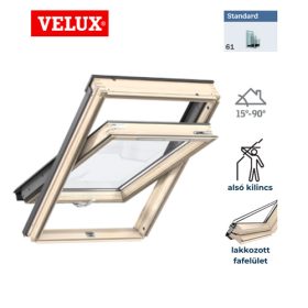  VELUX STANDARD 66x140 GLL 1061B alsó kilincses tetőtéri ablak