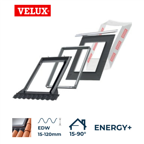 VELUX ENERGY+ beépítőkészlet 94x140 (PK08) méretű ablakhoz