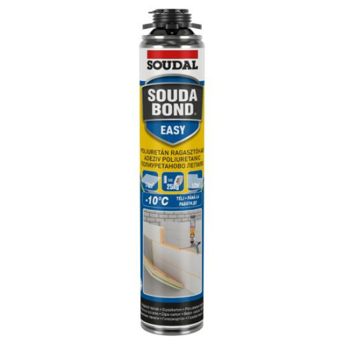 Pisztolyhab Soudabond EASY ragasztóhab téli 750 ml (-10 C°-ig)