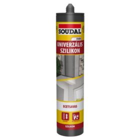Univerzális szilikon SOUDAL fehér 280 ml - Ecetsavas