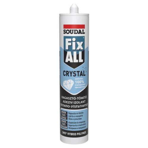 Fix ALL Crystal SOUDAL 290 ml - Víztiszta