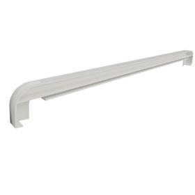   Finesa kétoldali PVC végzáró alumínium ablakpárkányhoz 480 mm fehér