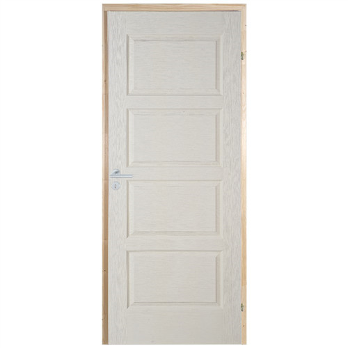 Kréta 90x210 tele lemezelt beltéri ajtó P12 jobb