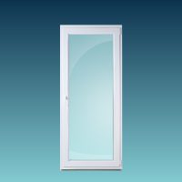 Műanyag erkélyajtó